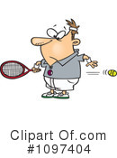 Tennis Clipart #1097404 by toonaday