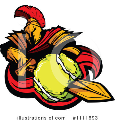 Royalty-Free (RF) Tennis Clipart Illustration by Chromaco - Stock Sample #1111693