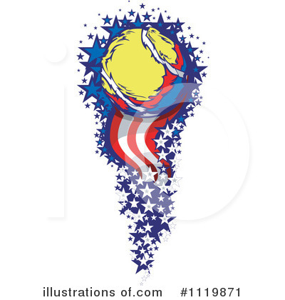 Tennis Ball Clipart #1119871 by Chromaco