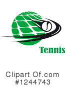 Tennis Clipart #1244743 by Vector Tradition SM