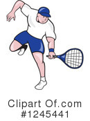 Tennis Clipart #1245441 by patrimonio