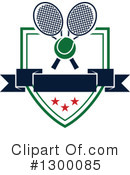 Tennis Clipart #1300085 by Vector Tradition SM