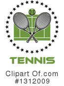 Tennis Clipart #1312009 by Vector Tradition SM