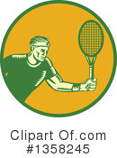 Tennis Clipart #1358245 by patrimonio