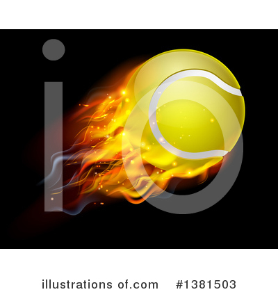 Tennis Ball Clipart #1381503 by AtStockIllustration