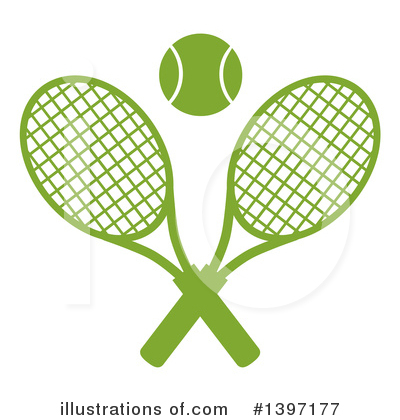 Tennis Racket Clipart #1397177 by Hit Toon