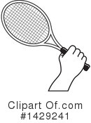 Tennis Clipart #1429241 by Lal Perera