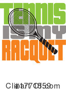 Tennis Clipart #1771559 by Johnny Sajem