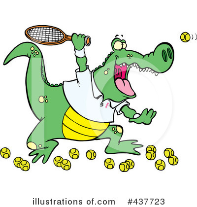 Tennis Clipart #437723 by toonaday