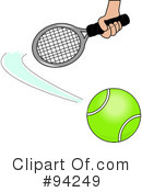 Tennis Clipart #94249 by Pams Clipart