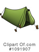 Tent Clipart #1091907 by dero