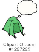 Tent Clipart #1227229 by lineartestpilot