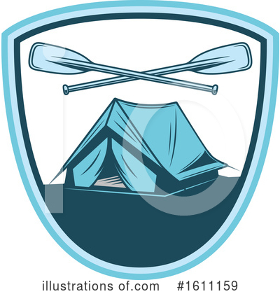Royalty-Free (RF) Tent Clipart Illustration by Vector Tradition SM - Stock Sample #1611159