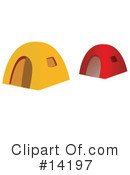 Tents Clipart #14197 by Rasmussen Images