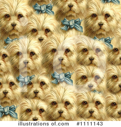 Royalty-Free (RF) Terrier Clipart Illustration by Prawny Vintage - Stock Sample #1111143