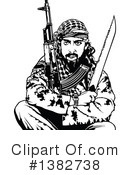 Terrorist Clipart #1382738 by dero