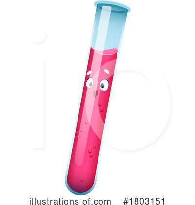 Royalty-Free (RF) Test Tube Clipart Illustration by Vector Tradition SM - Stock Sample #1803151