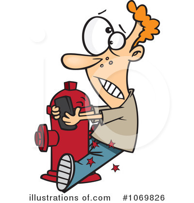 Fire Hydrant Clipart #1069826 by toonaday