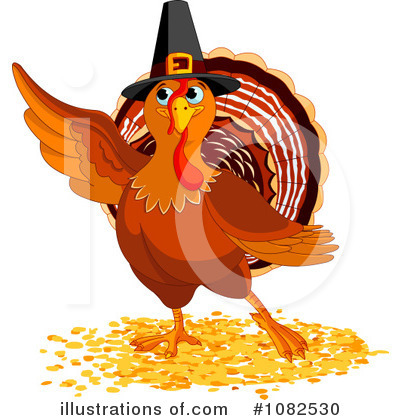 Royalty-Free (RF) Thanksgiving Clipart Illustration by Pushkin - Stock Sample #1082530