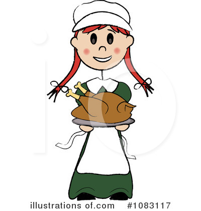 Royalty-Free (RF) Thanksgiving Clipart Illustration by Pams Clipart - Stock Sample #1083117