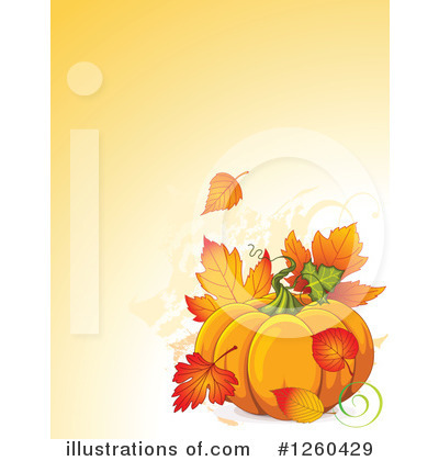 Autumn Leaves Clipart #1260429 by Pushkin