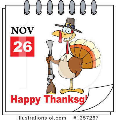 Royalty-Free (RF) Thanksgiving Clipart Illustration by Hit Toon - Stock Sample #1357267