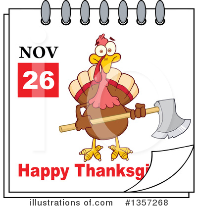 Royalty-Free (RF) Thanksgiving Clipart Illustration by Hit Toon - Stock Sample #1357268