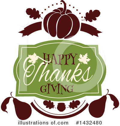 Royalty-Free (RF) Thanksgiving Clipart Illustration by Vector Tradition SM - Stock Sample #1432480