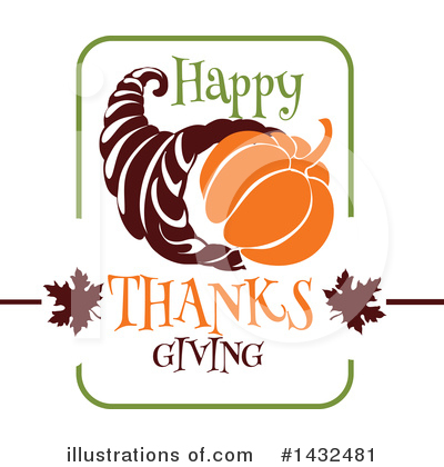 Royalty-Free (RF) Thanksgiving Clipart Illustration by Vector Tradition SM - Stock Sample #1432481