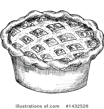 Pie Clipart #1432526 by Vector Tradition SM