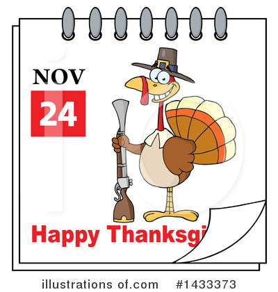 Royalty-Free (RF) Thanksgiving Clipart Illustration by Hit Toon - Stock Sample #1433373