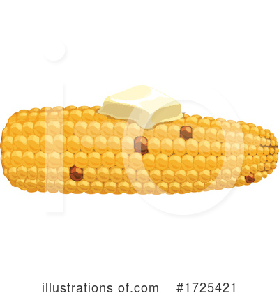 Corn Clipart #1725421 by Vector Tradition SM