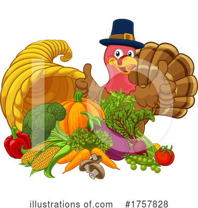Royalty-Free (RF) Thanksgiving Clipart Illustration by AtStockIllustration - Stock Sample #1757828