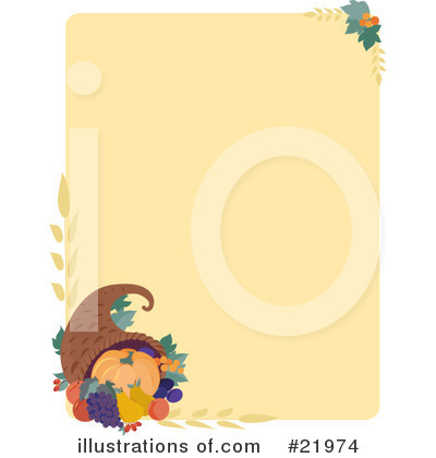 Thanksgiving Clipart #21974 by Maria Bell