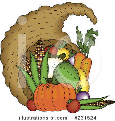 Thanksgiving Clipart #231524 by inkgraphics