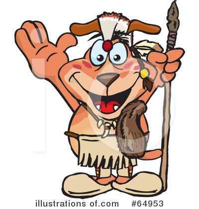 Native American Clipart #64953 by Dennis Holmes Designs