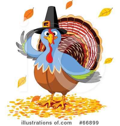Thanksgiving Turkey Clipart #66899 by Pushkin
