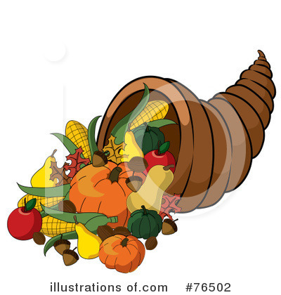 Horn Of Plenty Clipart #76502 by Pams Clipart