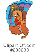 Thanksgiving Turkey Clipart #230230 by visekart