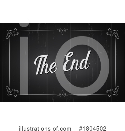 The End Clipart #1804502 by Vector Tradition SM