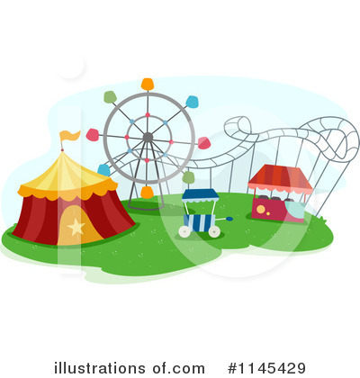 Roller Coaster Clipart #1145429 by BNP Design Studio