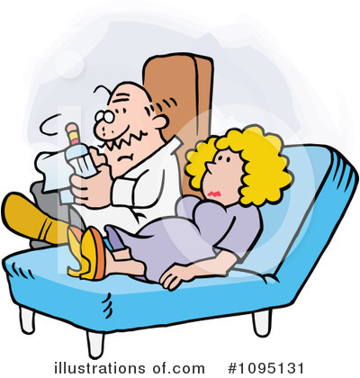 Royalty-Free (RF) Therapist Clipart Illustration by Johnny Sajem - Stock Sample #1095131