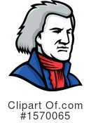 Thomas Jefferson Clipart #1570065 by patrimonio