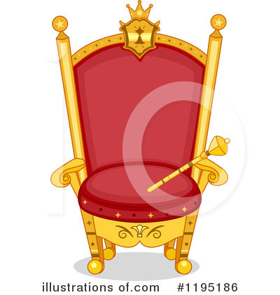 Royalty-Free (RF) Throne Clipart Illustration by BNP Design Studio - Stock Sample #1195186