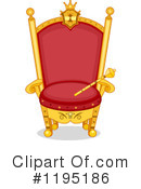 Throne Clipart #1195186 by BNP Design Studio