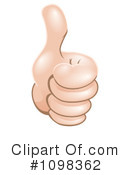 Thumb Up Clipart #1098362 by AtStockIllustration
