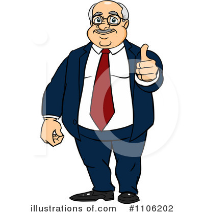 Royalty-Free (RF) Thumb Up Clipart Illustration by Cartoon Solutions - Stock Sample #1106202