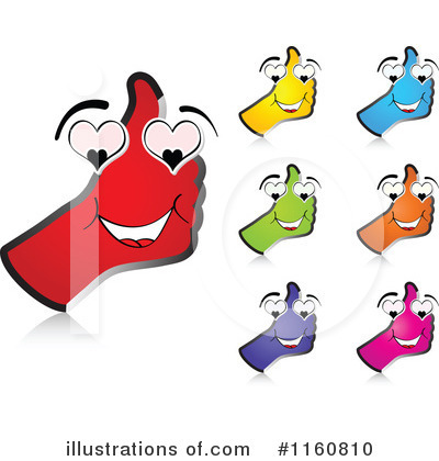 Thumbs Up Clipart #1160810 by Andrei Marincas