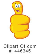 Thumb Up Clipart #1446345 by Hit Toon