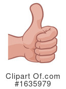 Thumb Up Clipart #1635979 by AtStockIllustration